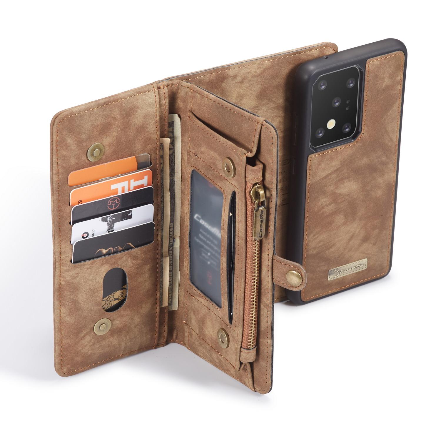 Multi-slot Mobiltaske Samsung Galaxy S20 Ultra Brun