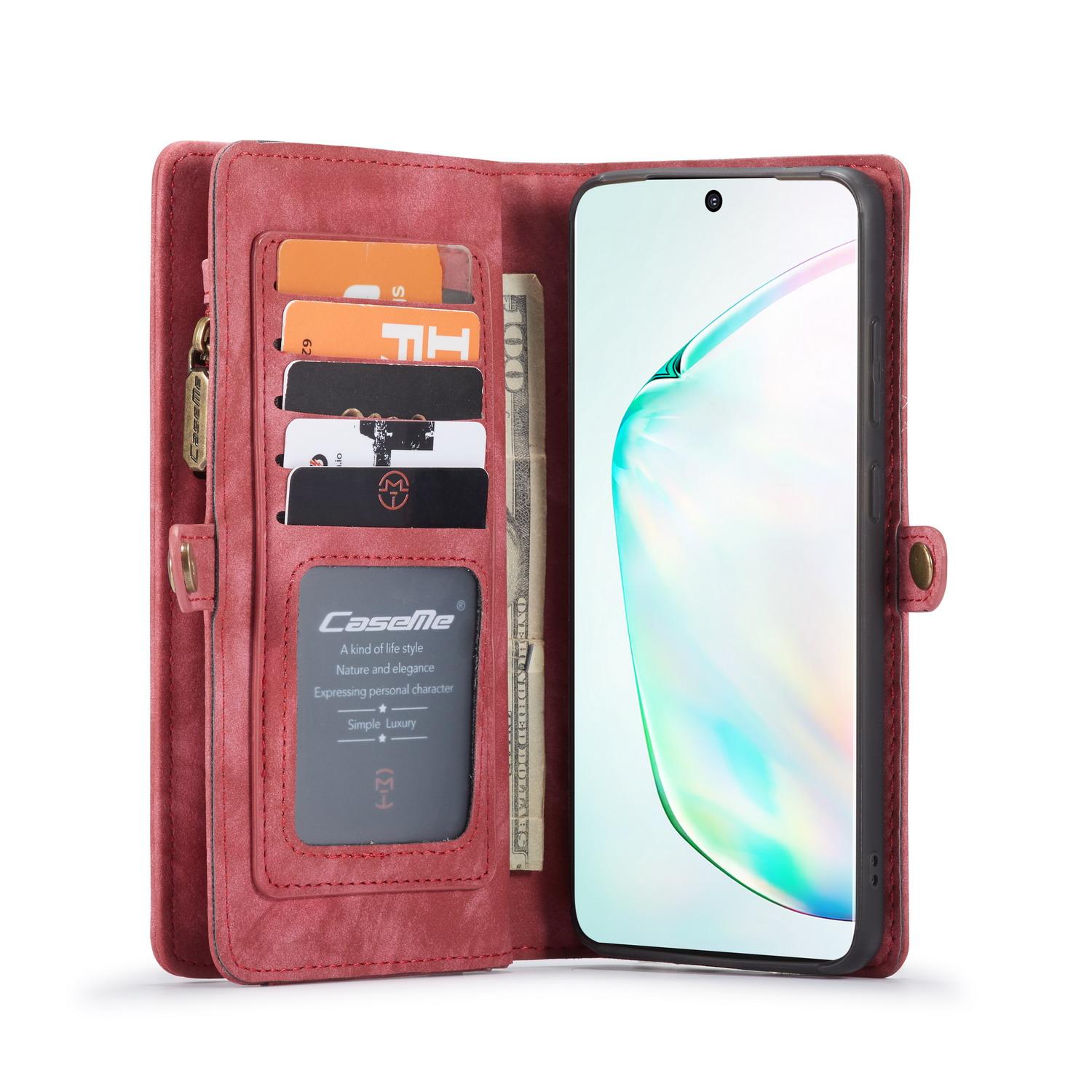Multi-slot Mobiltaske Samsung Galaxy S20 Ultra Rød