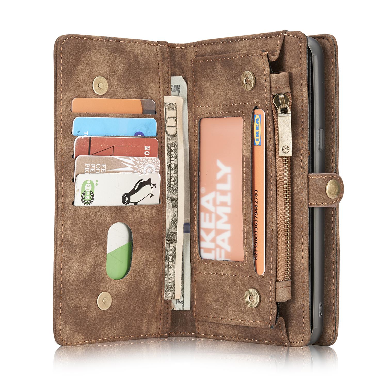 Multi-slot Mobiltaske Samsung Galaxy S8 Brun