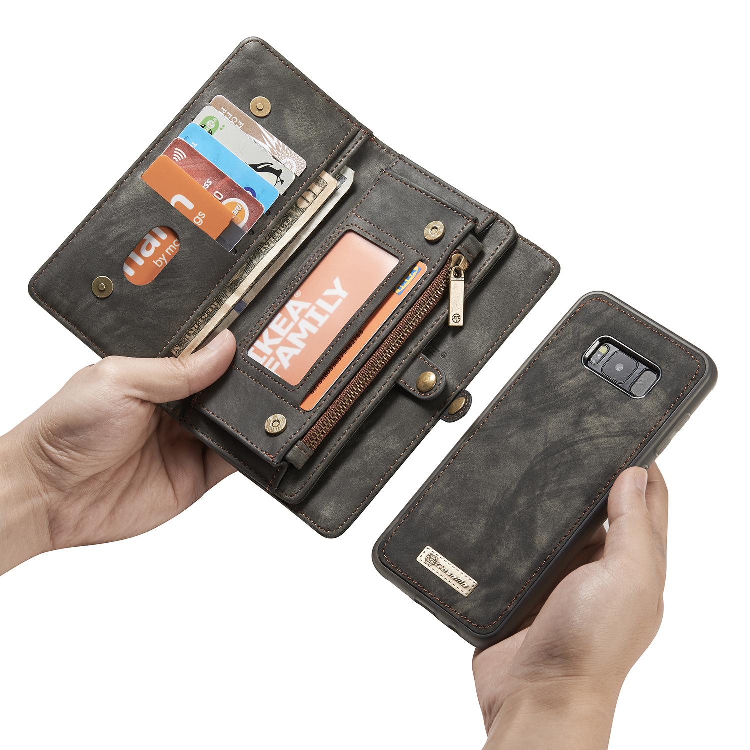 Multi-slot Mobiltaske Samsung Galaxy S8 Plus Grå
