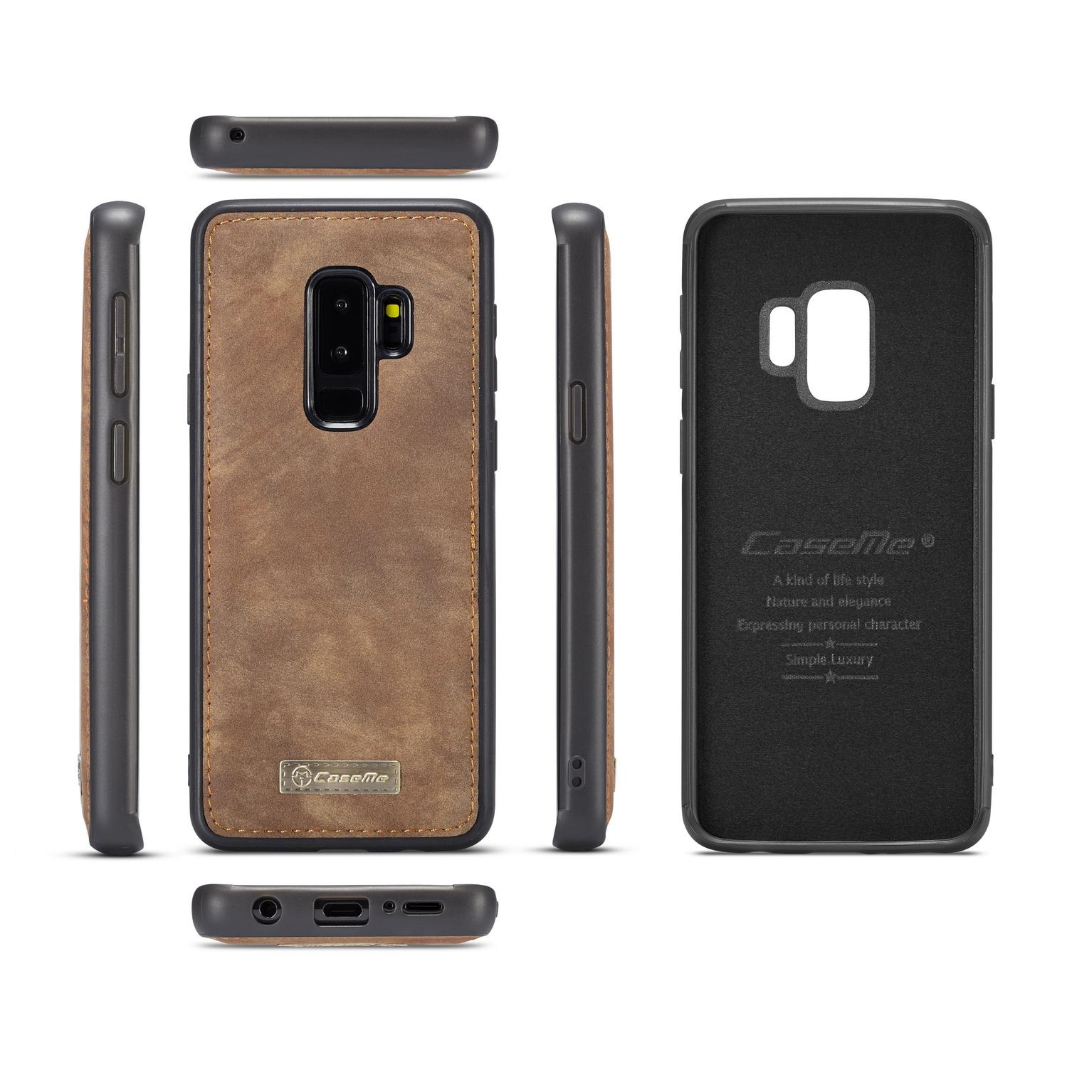 Multi-slot Mobiltaske Galaxy S9 Plus brun