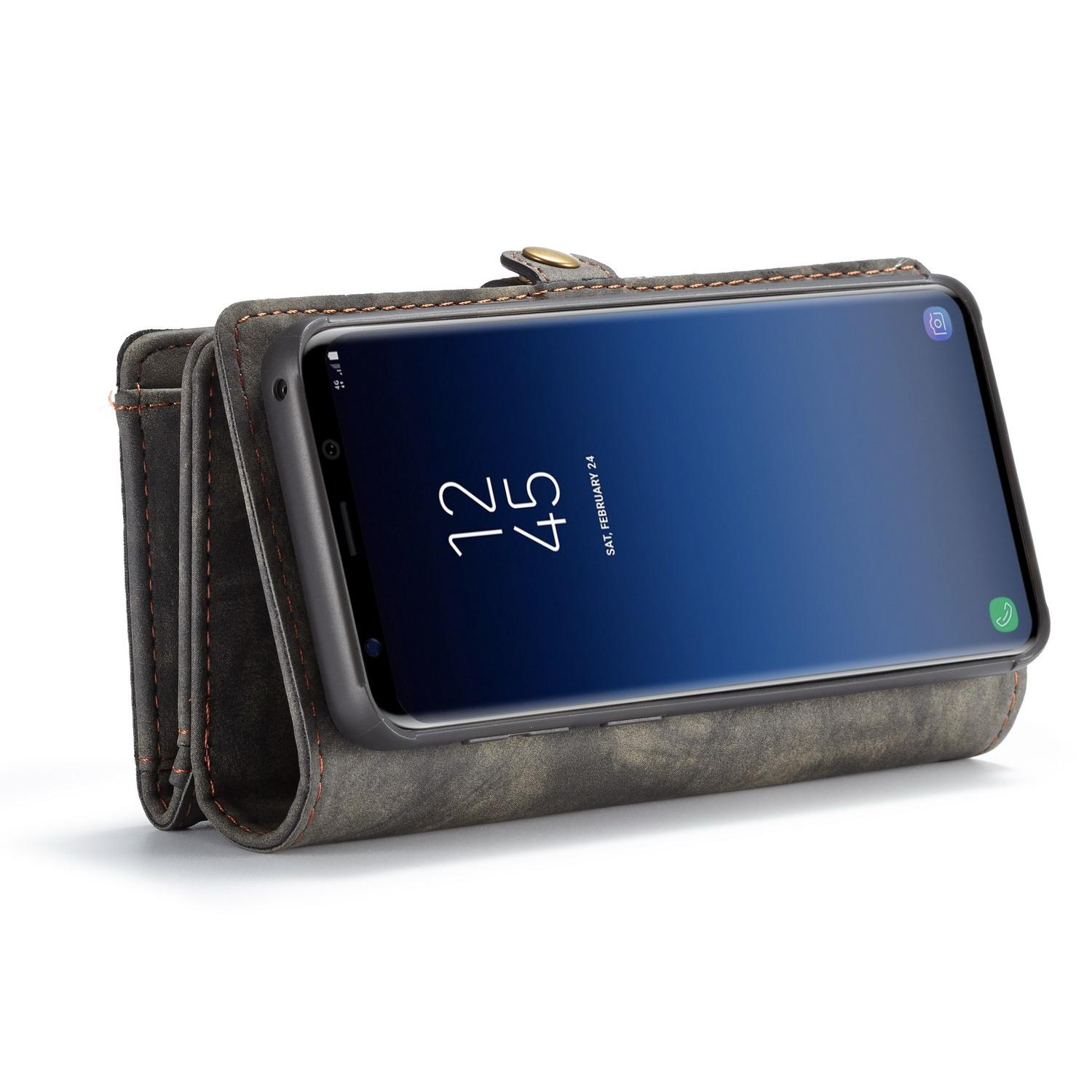 Multi-slot Mobiltaske Samsung Galaxy S9 Plus Grå