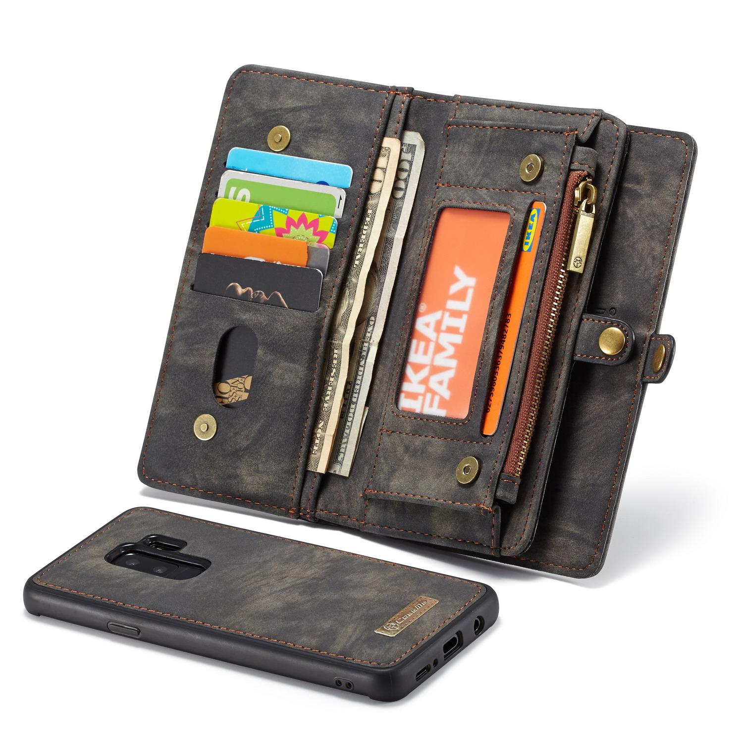 Multi-slot Mobiltaske Samsung Galaxy S9 Plus Grå