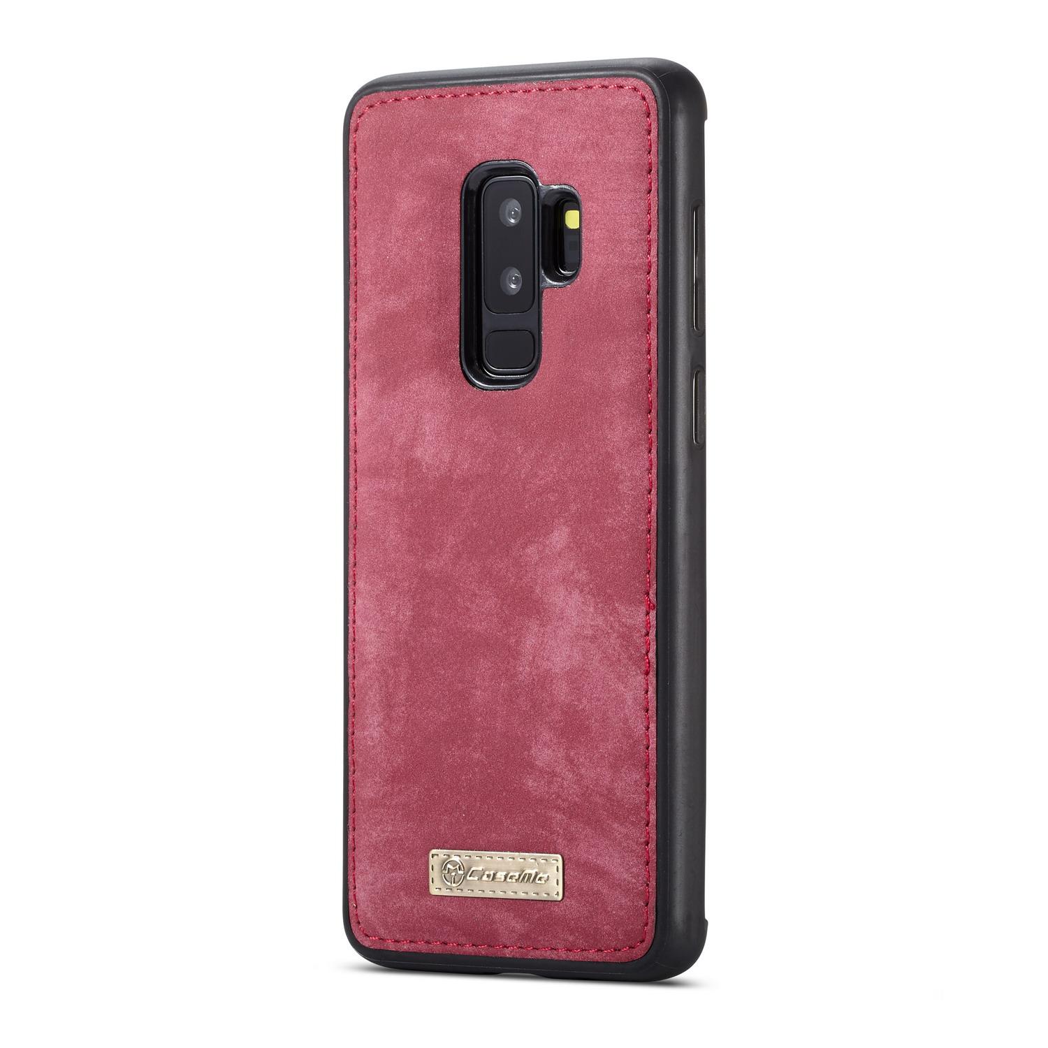 Multi-slot Mobiltaske Samsung Galaxy S9 Plus Rød