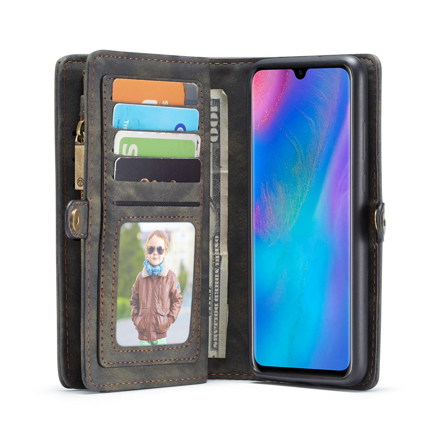 Multi-slot Mobiltaske Huawei P30 grå