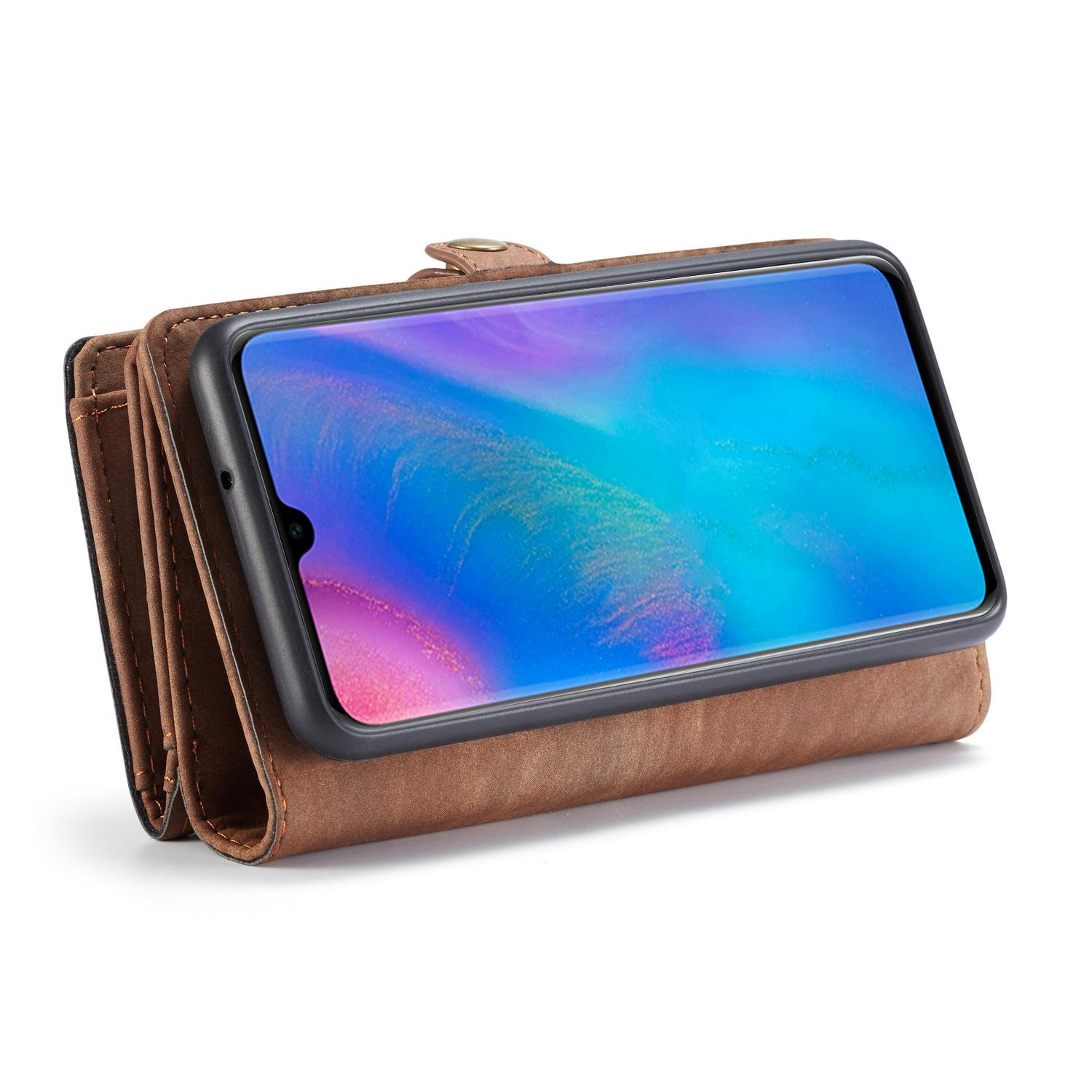 Multi-slot Mobiltaske Huawei P30 Lite brun