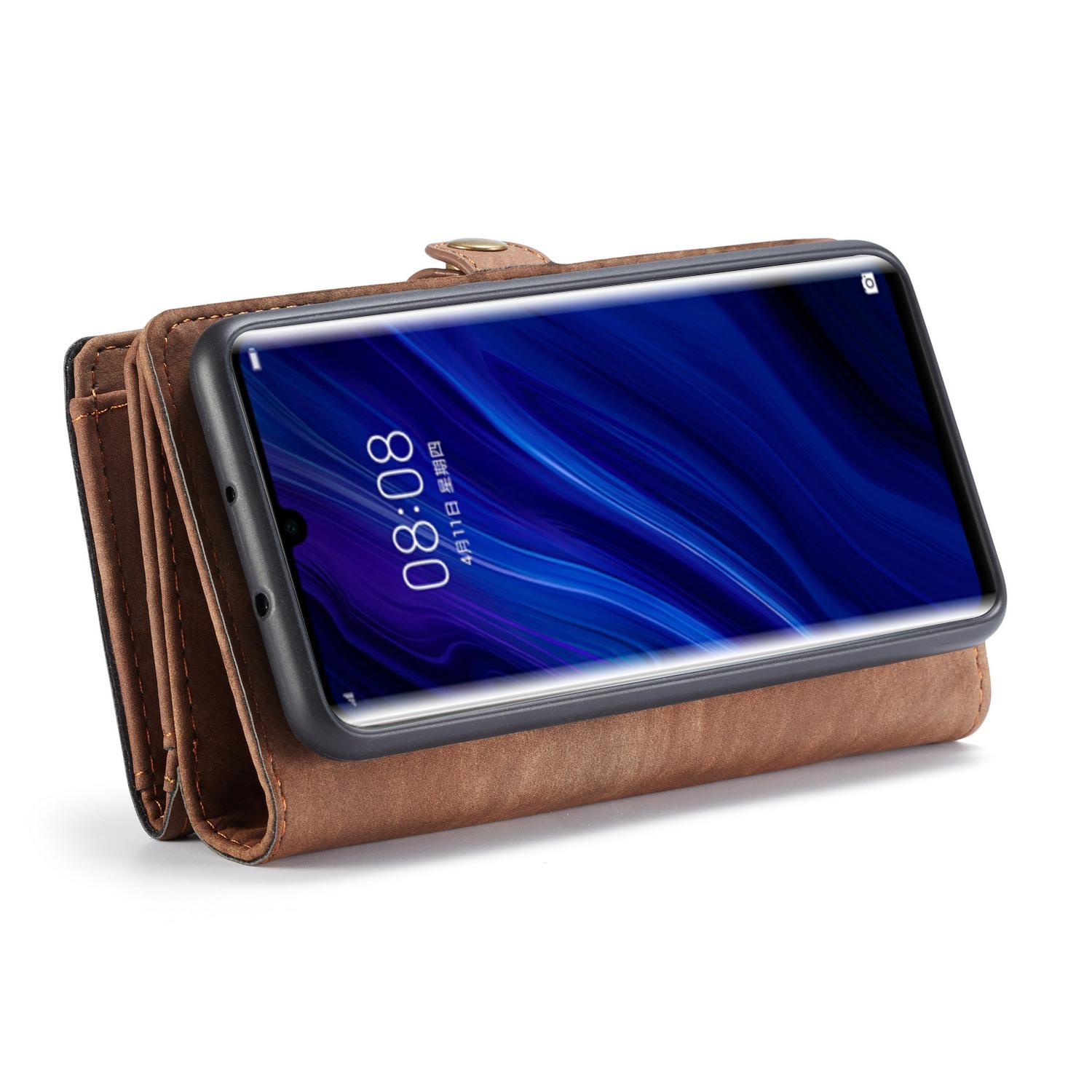 Multi-slot Mobiltaske Huawei P30 Pro Brun