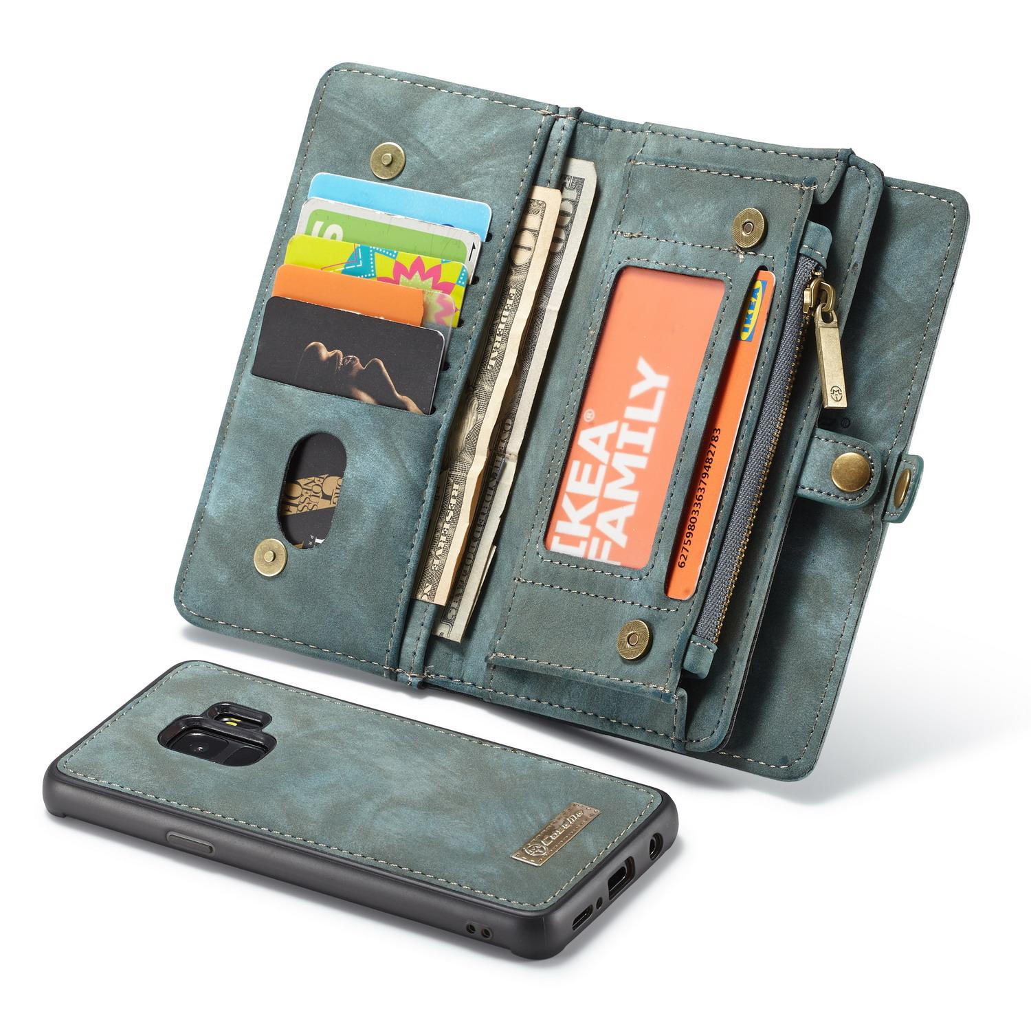 Multi-slot Mobiltaske Samsung Galaxy S9 Blå