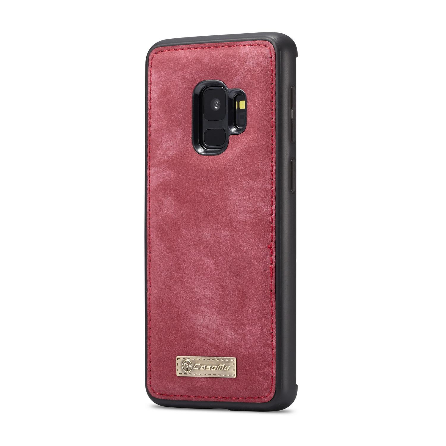 Multi-slot Mobiltaske Samsung Galaxy S9 Rød