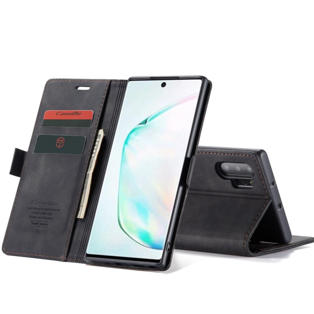 Slim Pung Etui Samsung Galaxy Note 10 Plus Sort