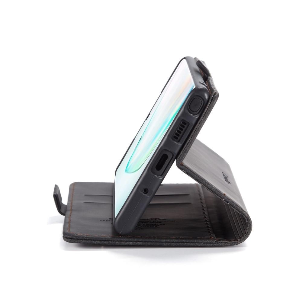 Slim Pung Etui Samsung Galaxy Note 10 Plus Sort