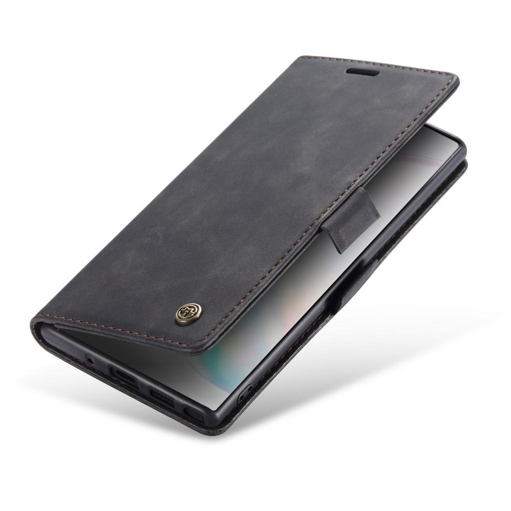 Slim Pung Etui Samsung Galaxy Note 10 Plus Sort