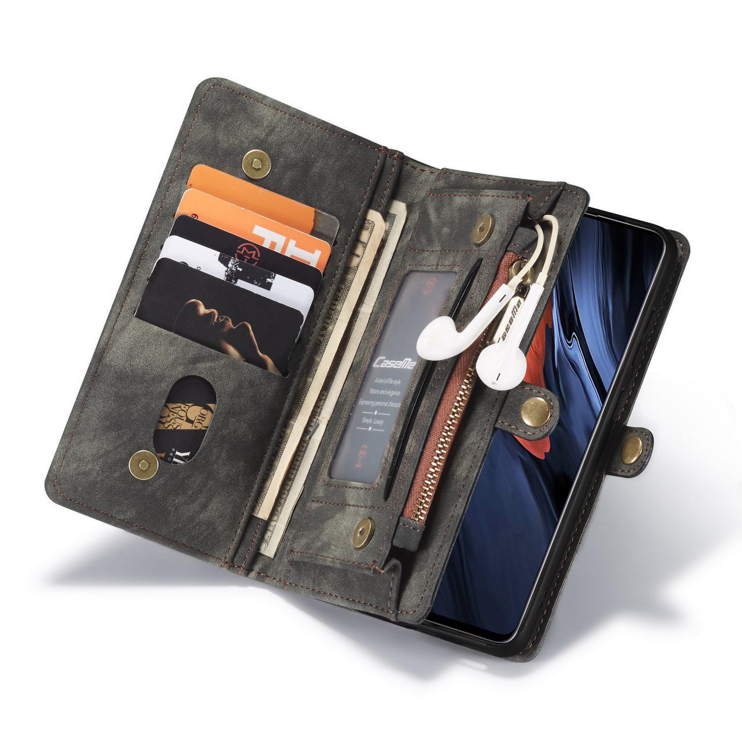 Multi-slot Mobiltaske Samsung Galaxy A71 Grå
