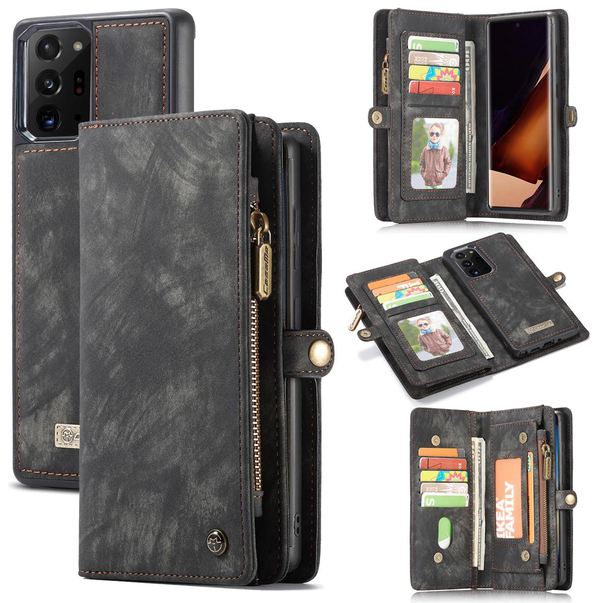 Multi-slot Mobiltaske Samsung Galaxy Note 20 Ultra Grå