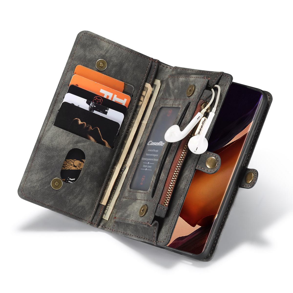 Multi-slot Mobiltaske Samsung Galaxy Note 20 Ultra Grå