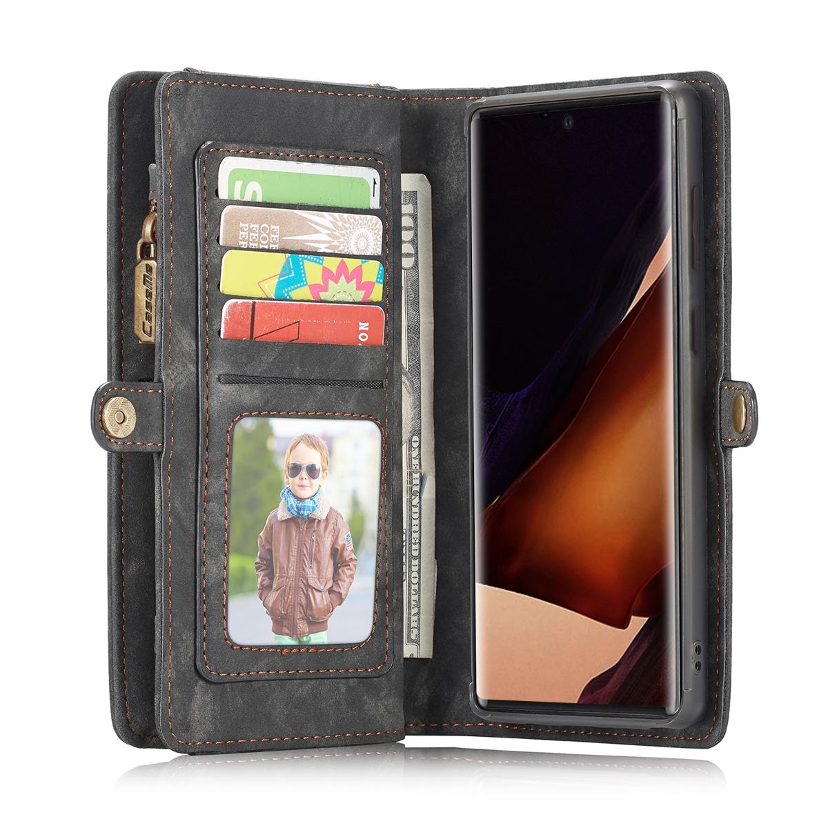 Multi-slot Mobiltaske Samsung Galaxy Note 20 Ultra Grå