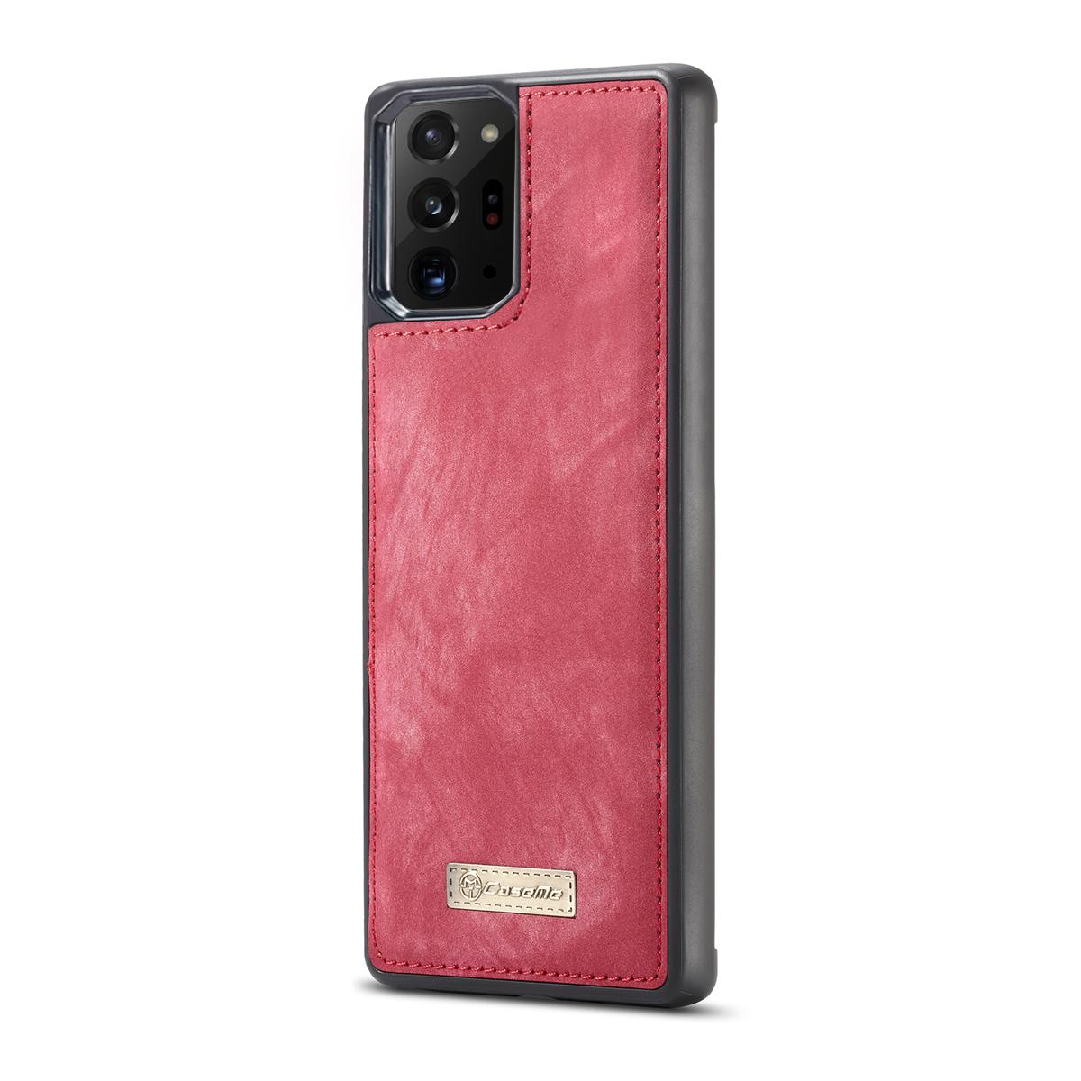 Multi-slot Mobiltaske Galaxy Note 20 Ultra rød