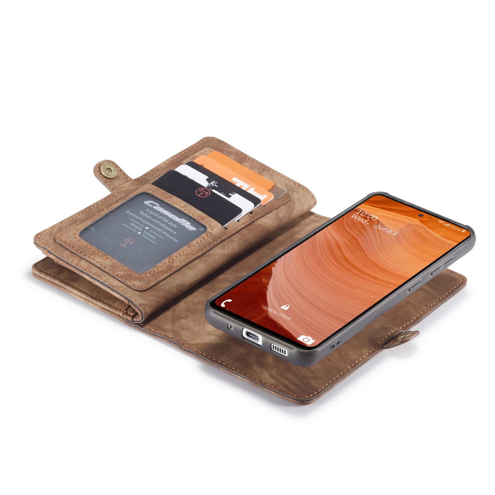 Multi-slot Mobiltaske Galaxy S20 FE brun