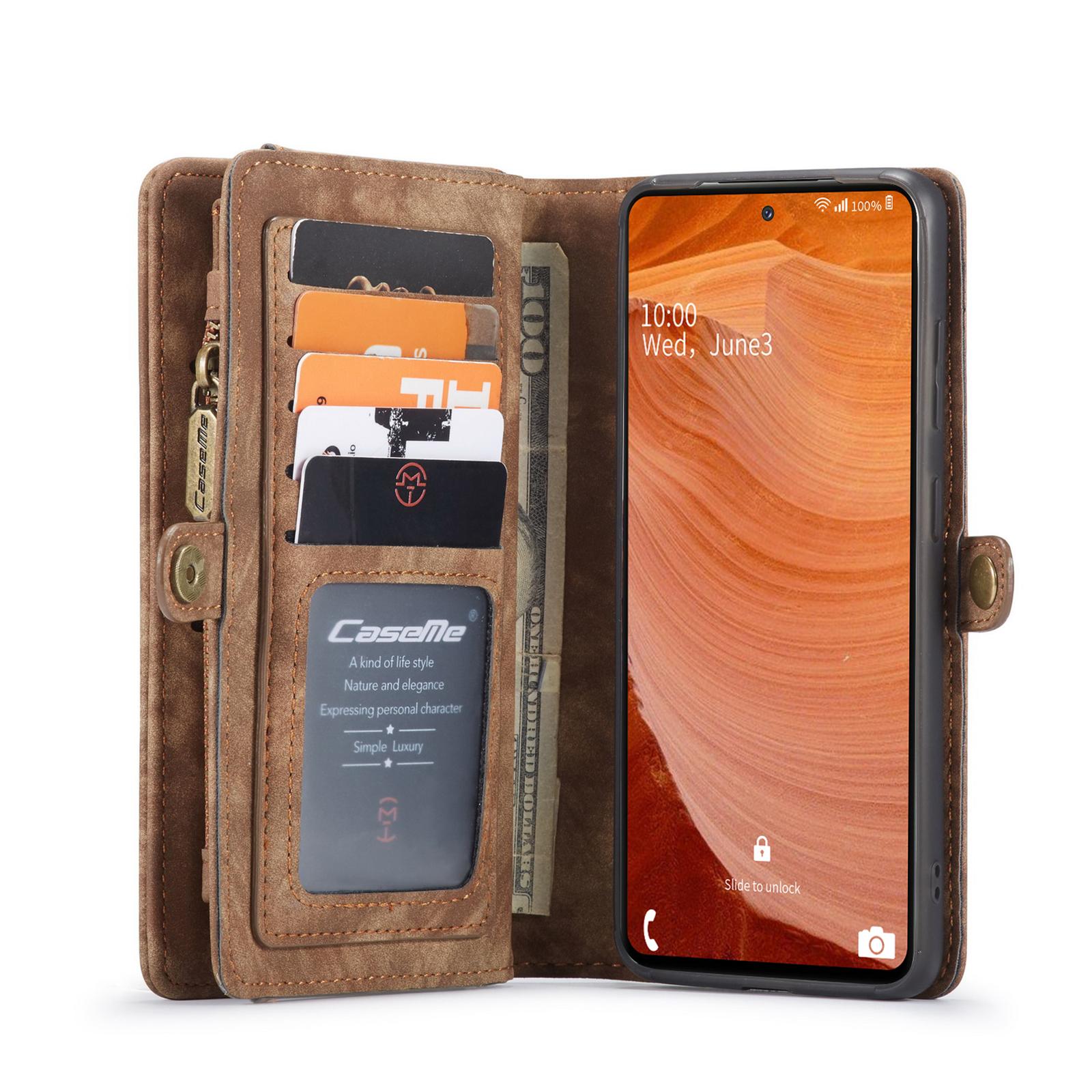 Multi-slot Mobiltaske Galaxy S20 FE brun