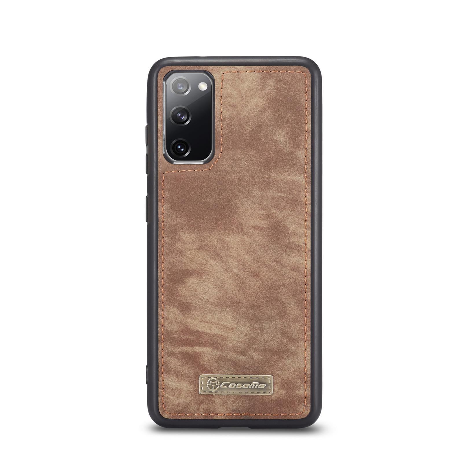 Multi-slot Mobiltaske Galaxy S20 FE brun