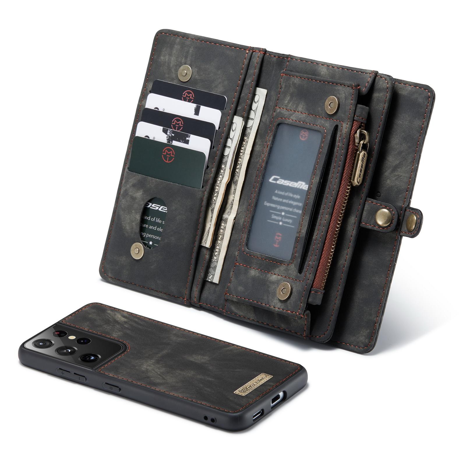 Multi-slot Mobiltaske Samsung Galaxy S21 Ultra Grå