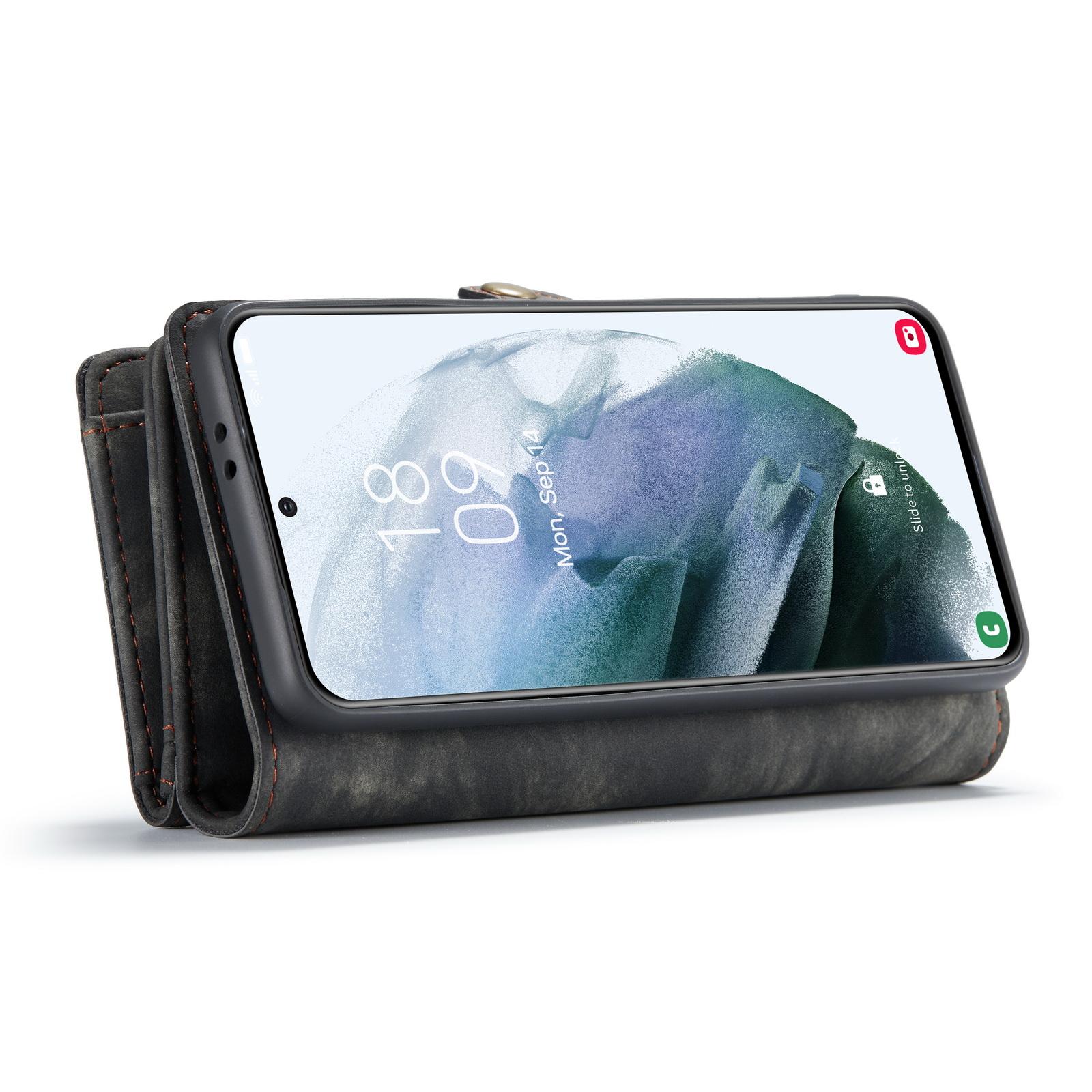 Multi-slot Mobiltaske Galaxy S21 Ultra grå