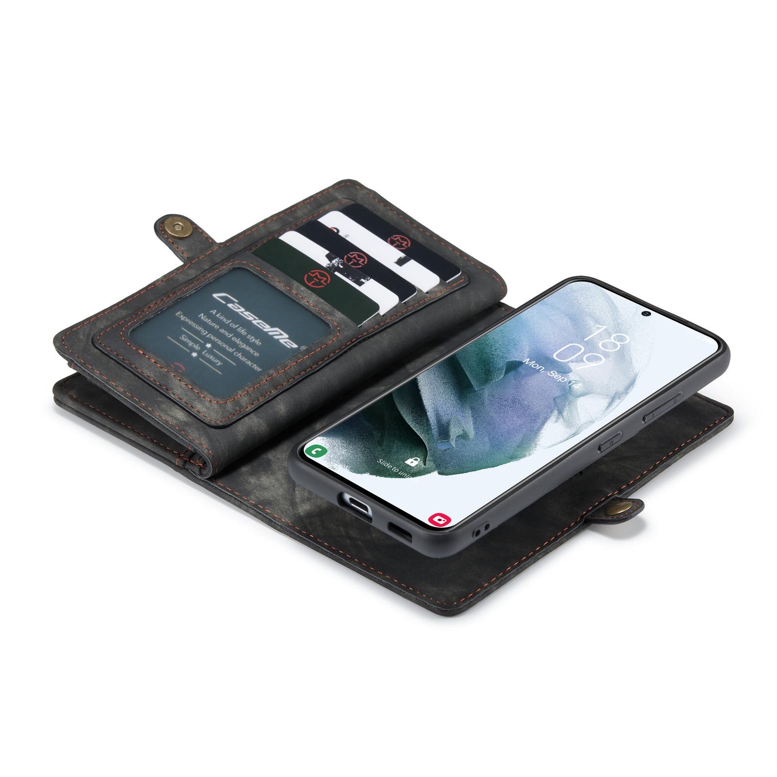 Multi-slot Mobiltaske Samsung Galaxy S21 Ultra Grå