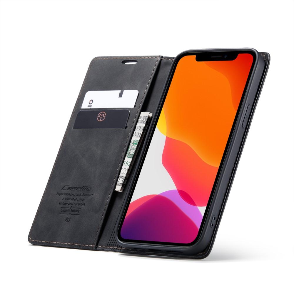 Slim Pung Etui Apple iPhone 12/iPhone 12 Pro Sort