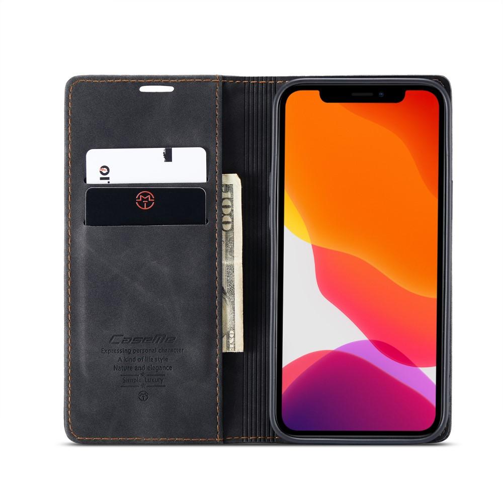 Slim Pung Etui iPhone 12 Mini sort