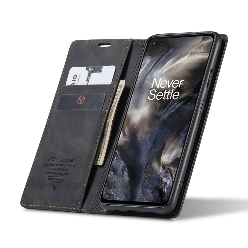 Slim Pung Etui OnePlus Nord sort