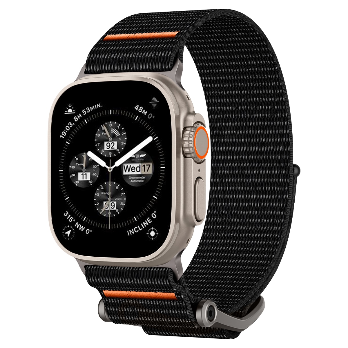 DuraPro Flex Ultra Apple Watch 44mm Black