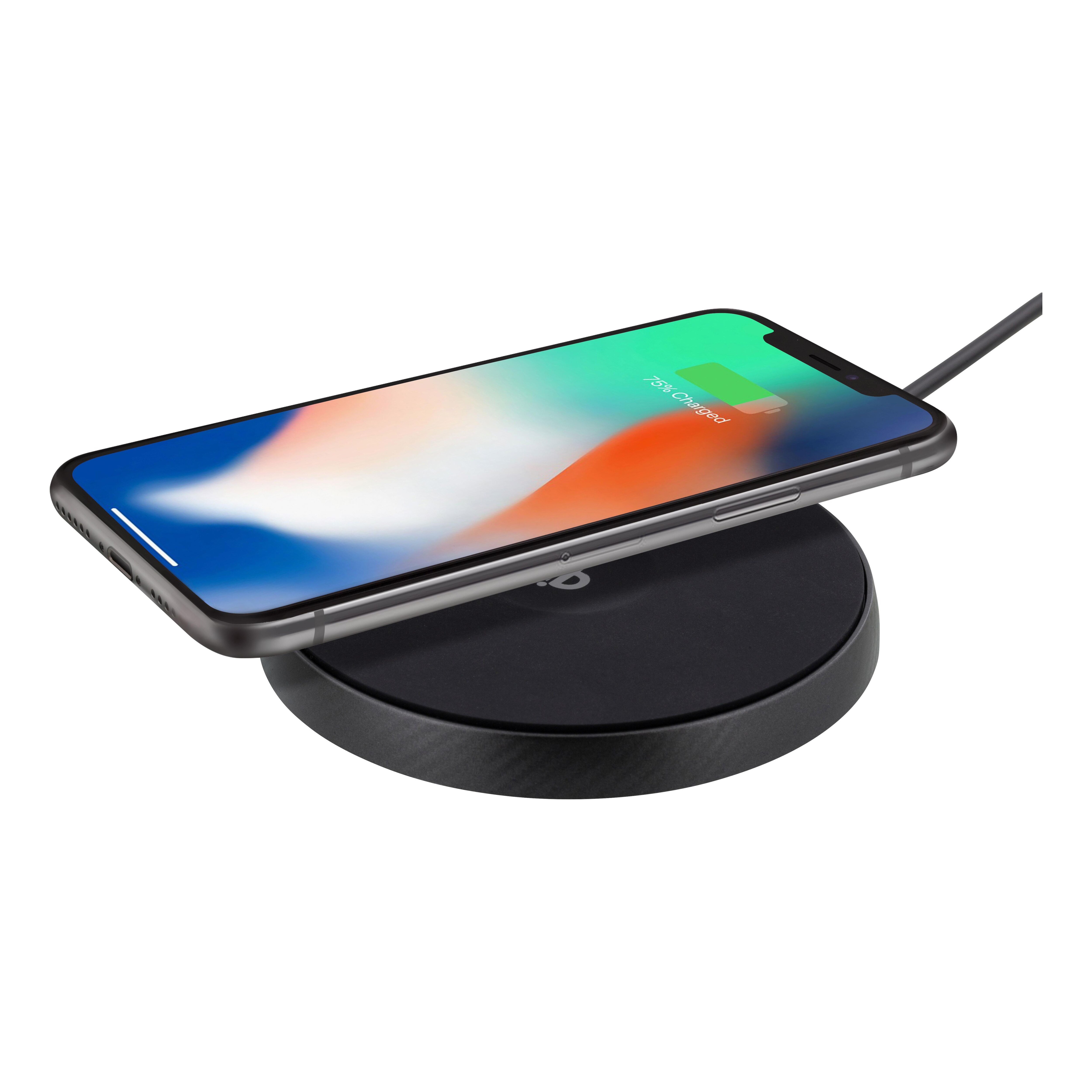 10W Wireless Qi Charging Pad Black