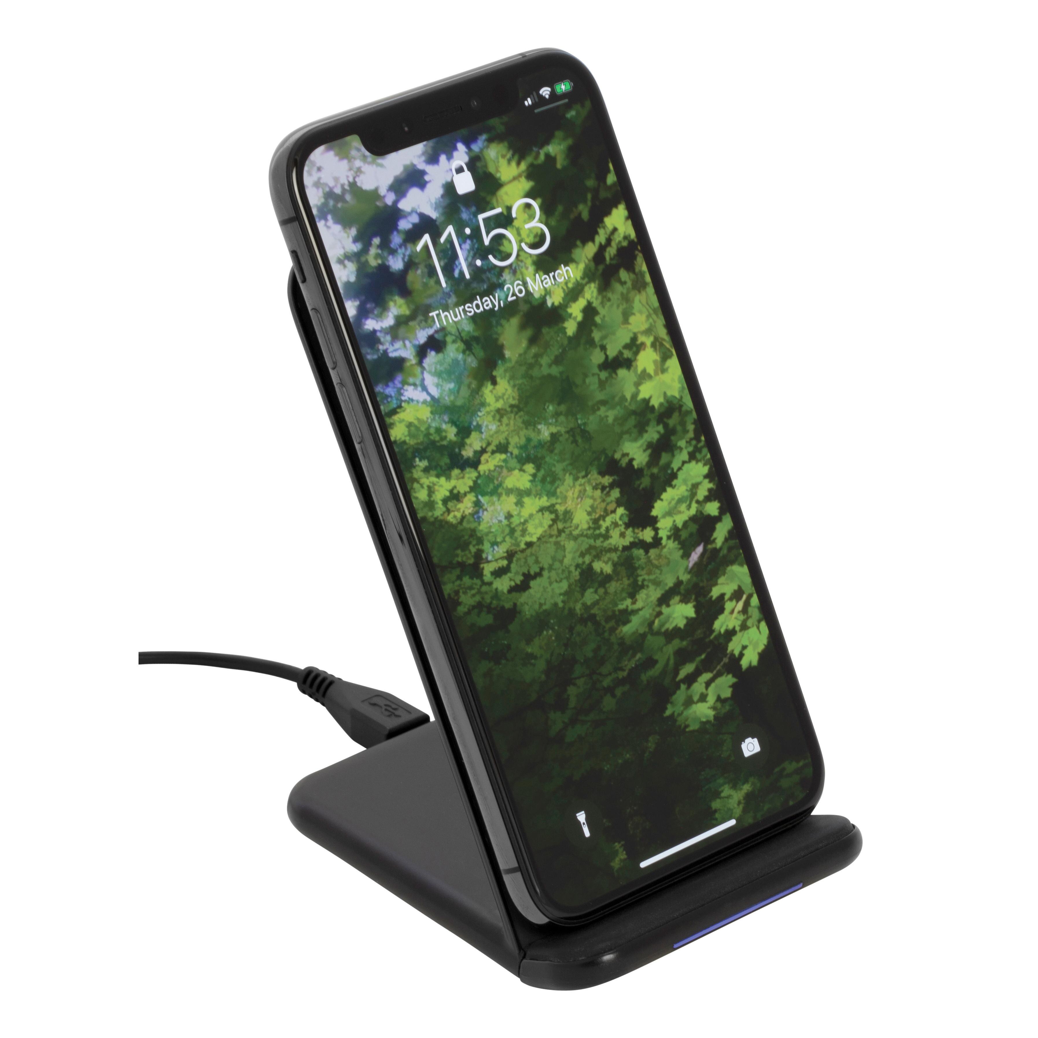 10W Wireless Qi Charging Stand Black