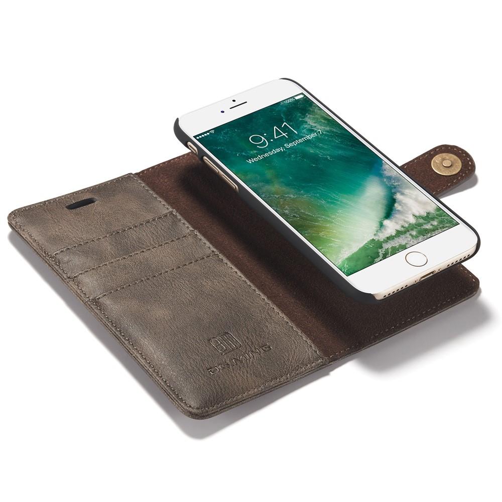 Magnet Wallet iPhone 8 Brown