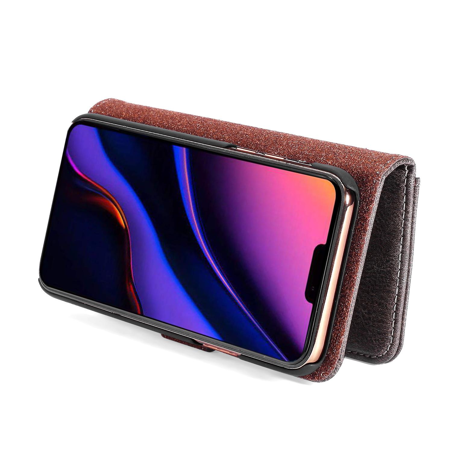 Magnet Wallet iPhone 11 Pro Max Brown