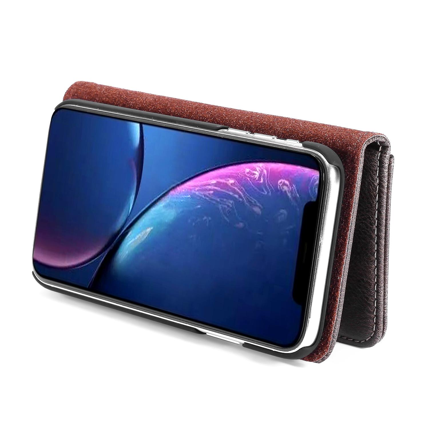 Magnet Wallet iPhone 11 Brown