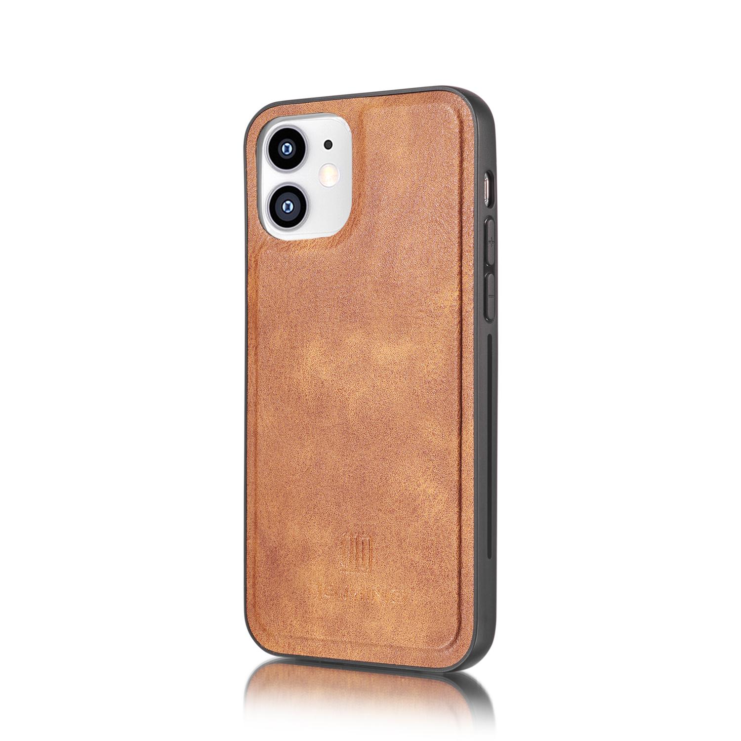 Magnet Wallet iPhone 12 Mini Cognac