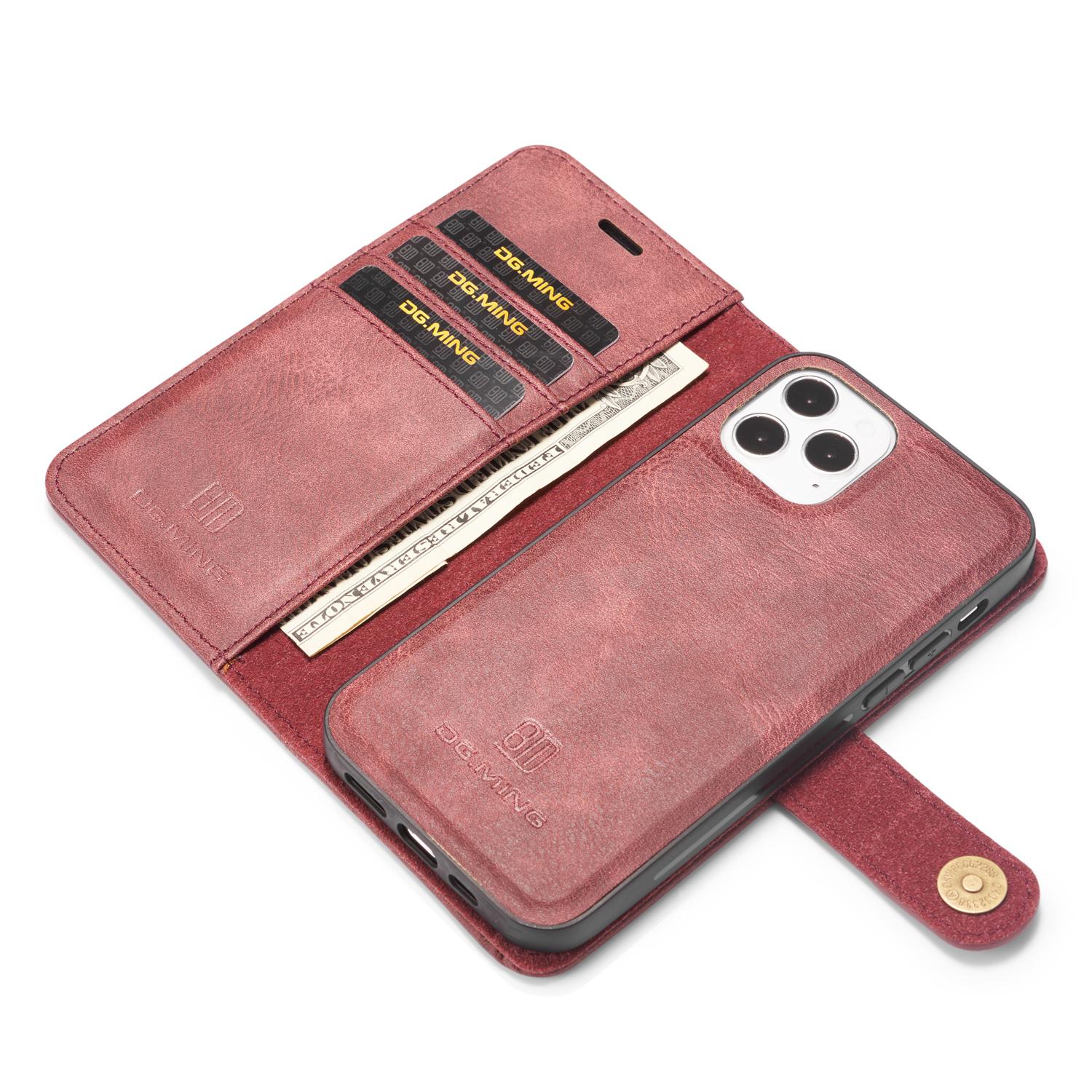 Magnet Wallet iPhone 12/12 Pro Red