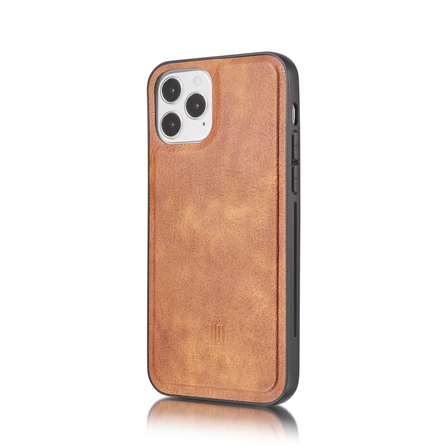 Magnet Wallet iPhone 12 Pro Max Cognac