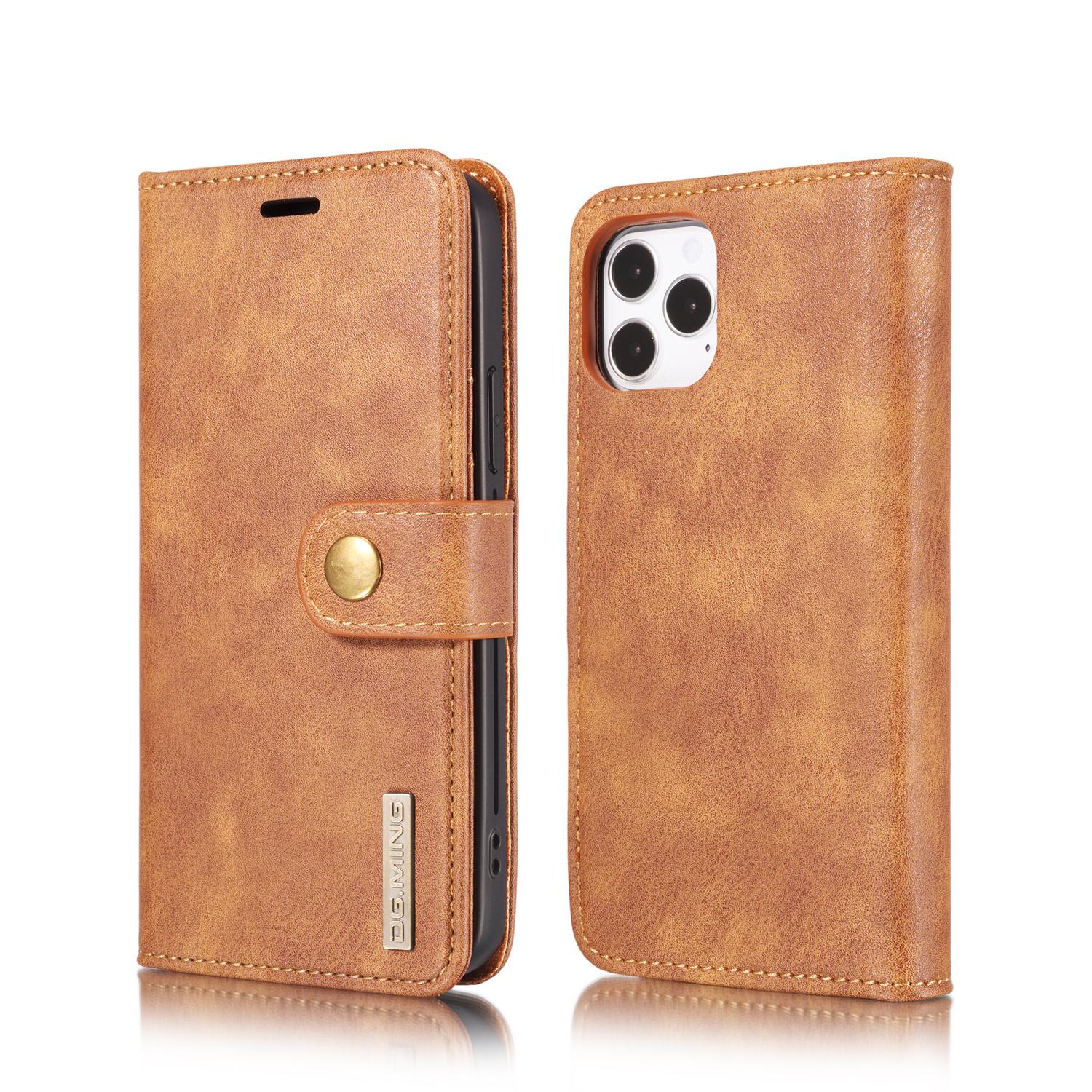 Magnet Wallet iPhone 12 Pro Max Cognac