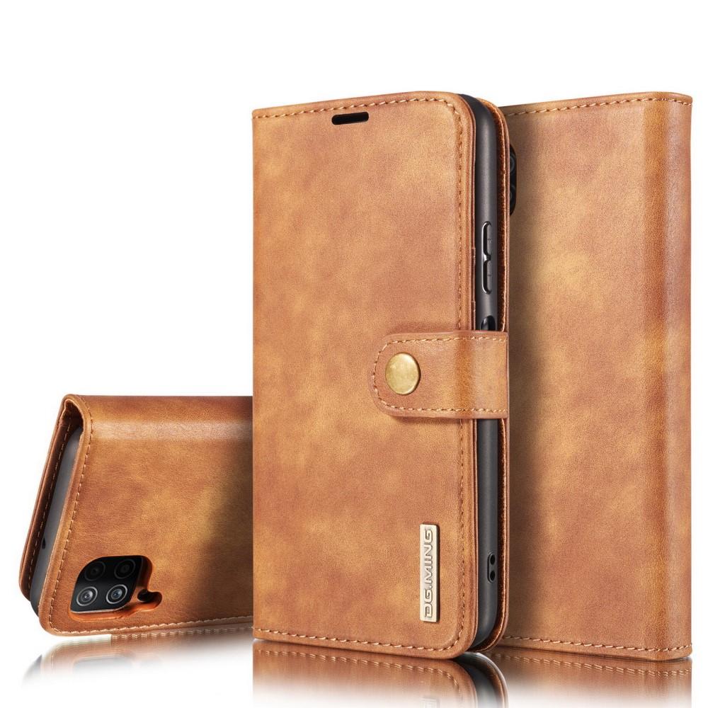 Magnet Wallet Samsung Galaxy A12 Cognac