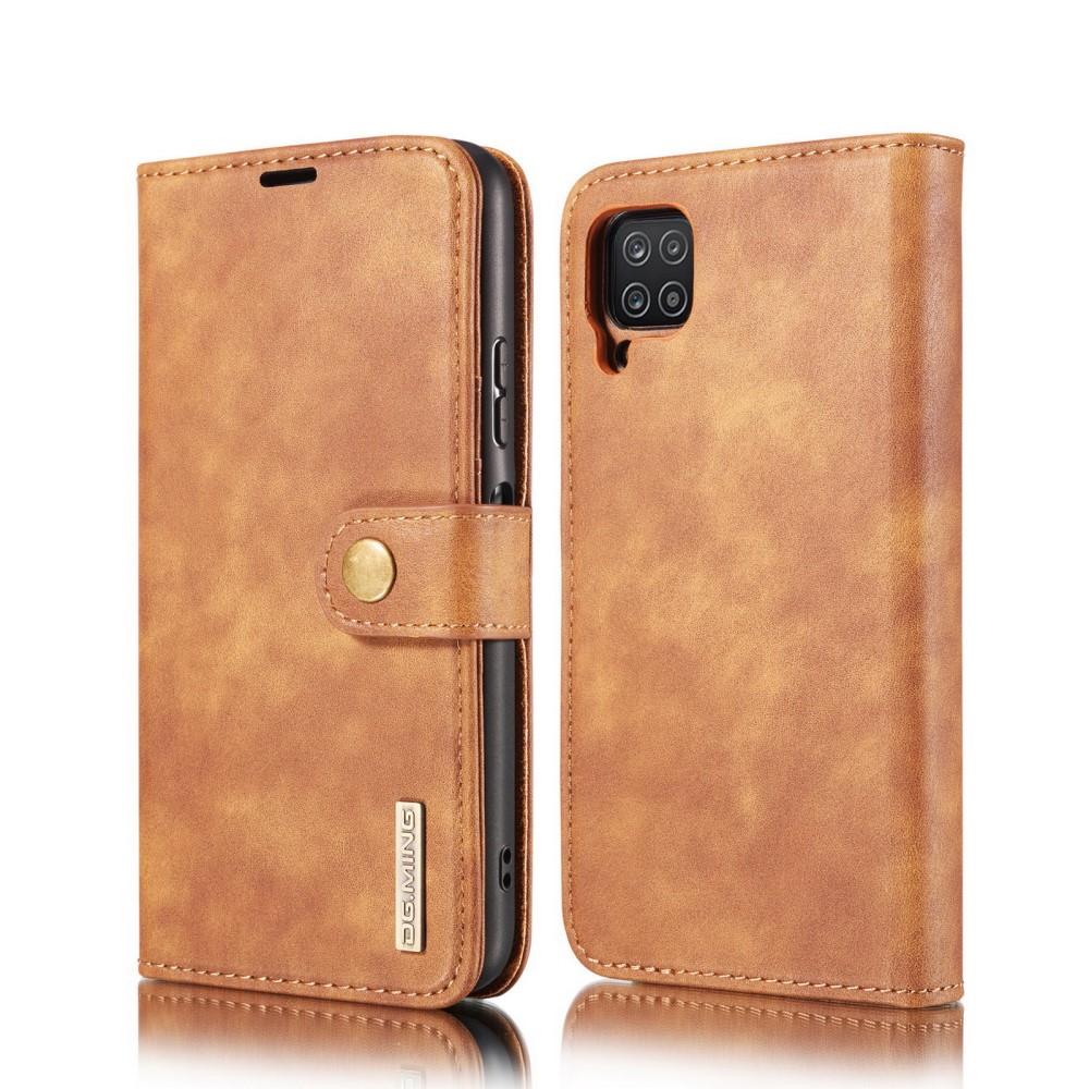 Magnet Wallet Samsung Galaxy A12 Cognac