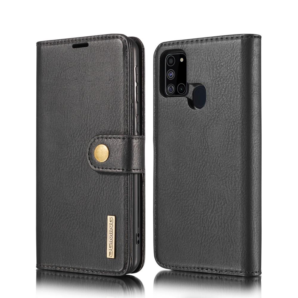 Magnet Wallet Samsung Galaxy A21s Sort