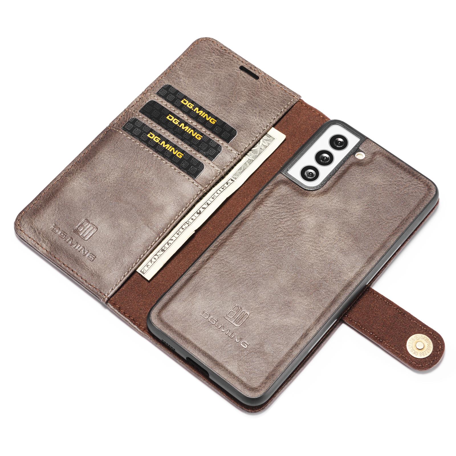 Magnet Wallet Samsung Galaxy S21 Brown