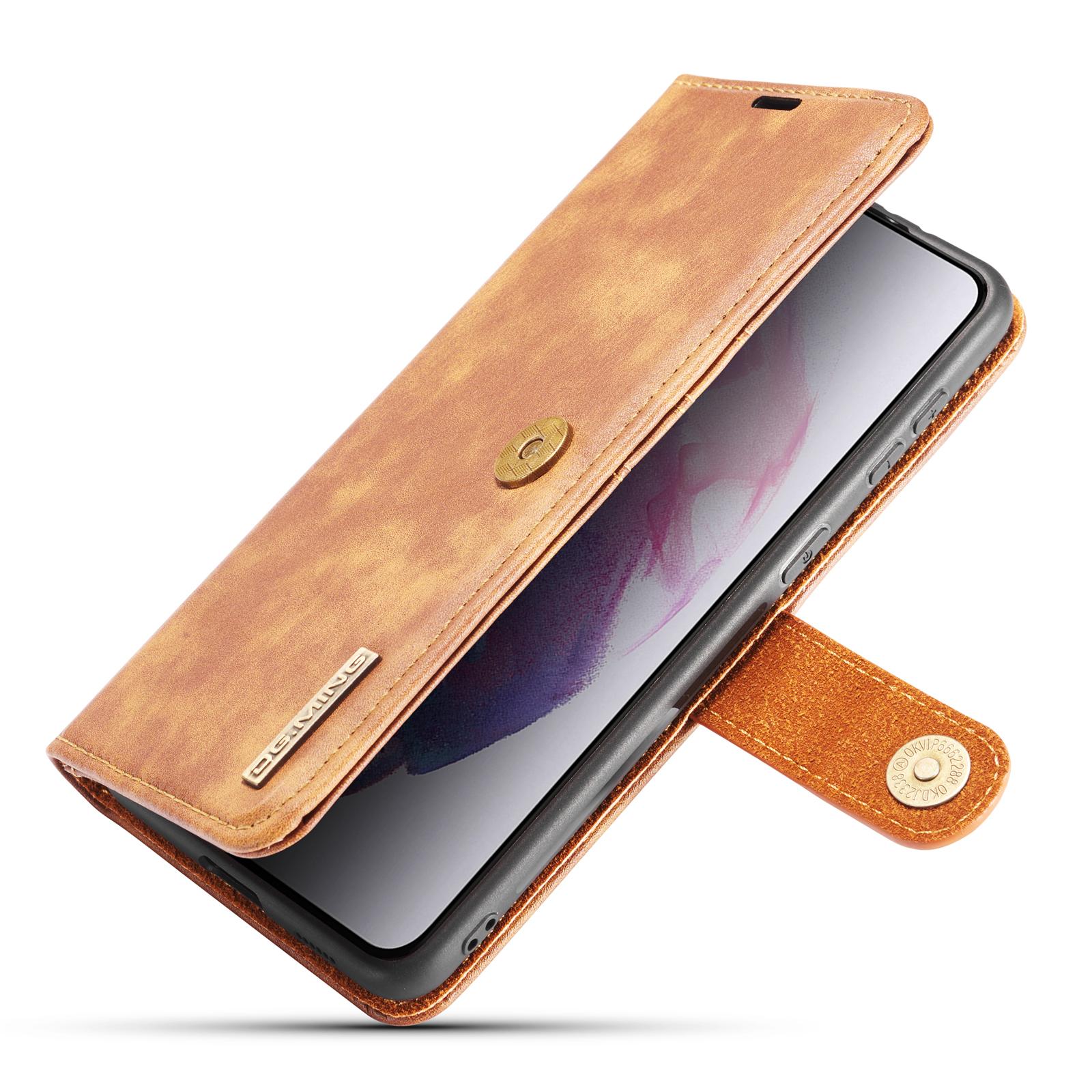 Magnet Wallet Samsung Galaxy S21 Cognac