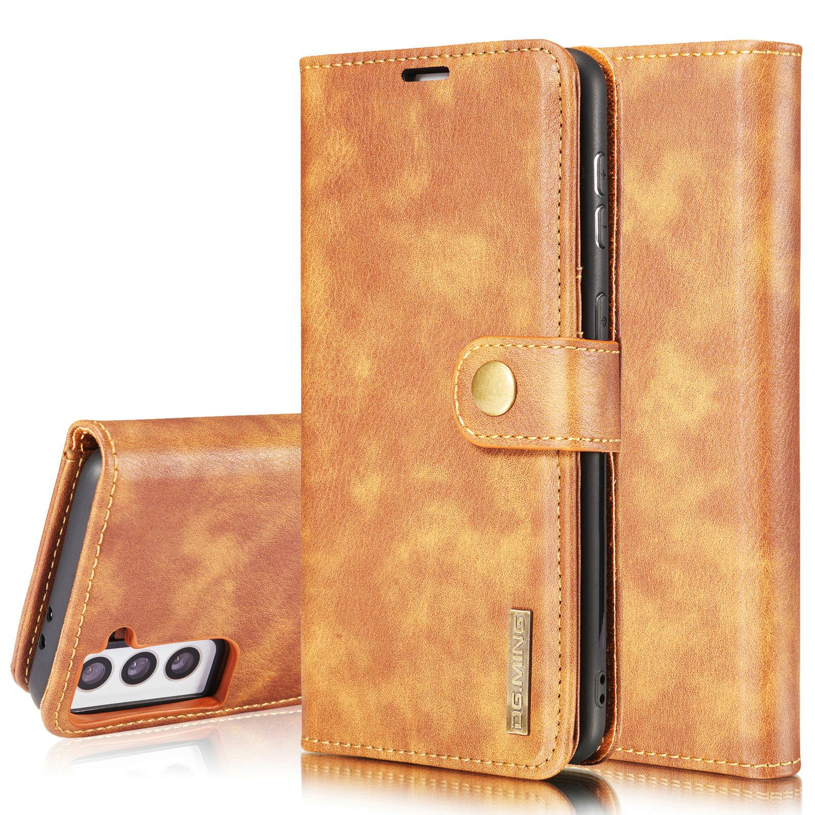 Magnet Wallet Samsung Galaxy S21 Plus Cognac