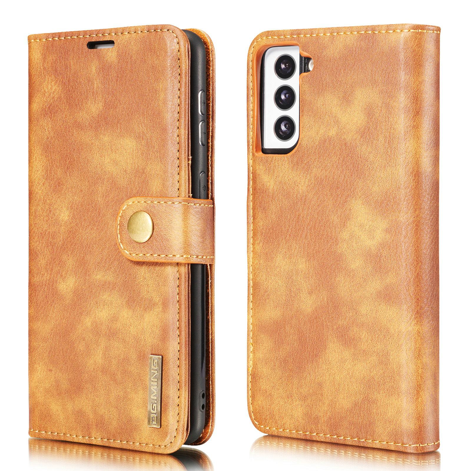 Magnet Wallet Samsung Galaxy S21 Plus Cognac