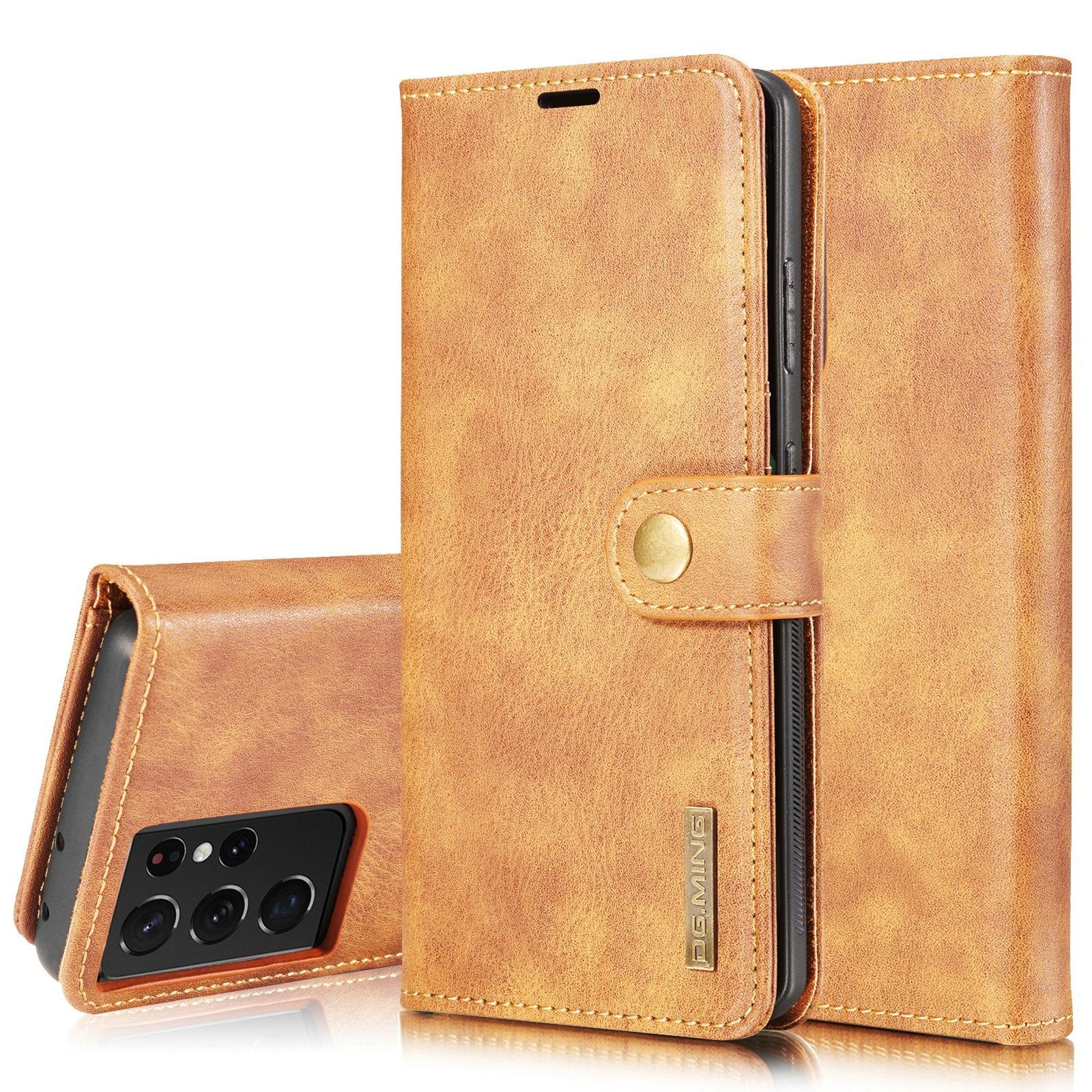 Magnet Wallet Samsung Galaxy S21 Ultra Brun