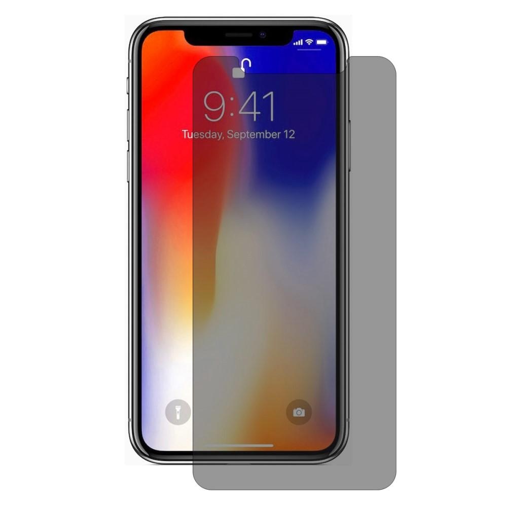 Privacy Hærdet Glas Skærmbeskytter iPhone X/XS