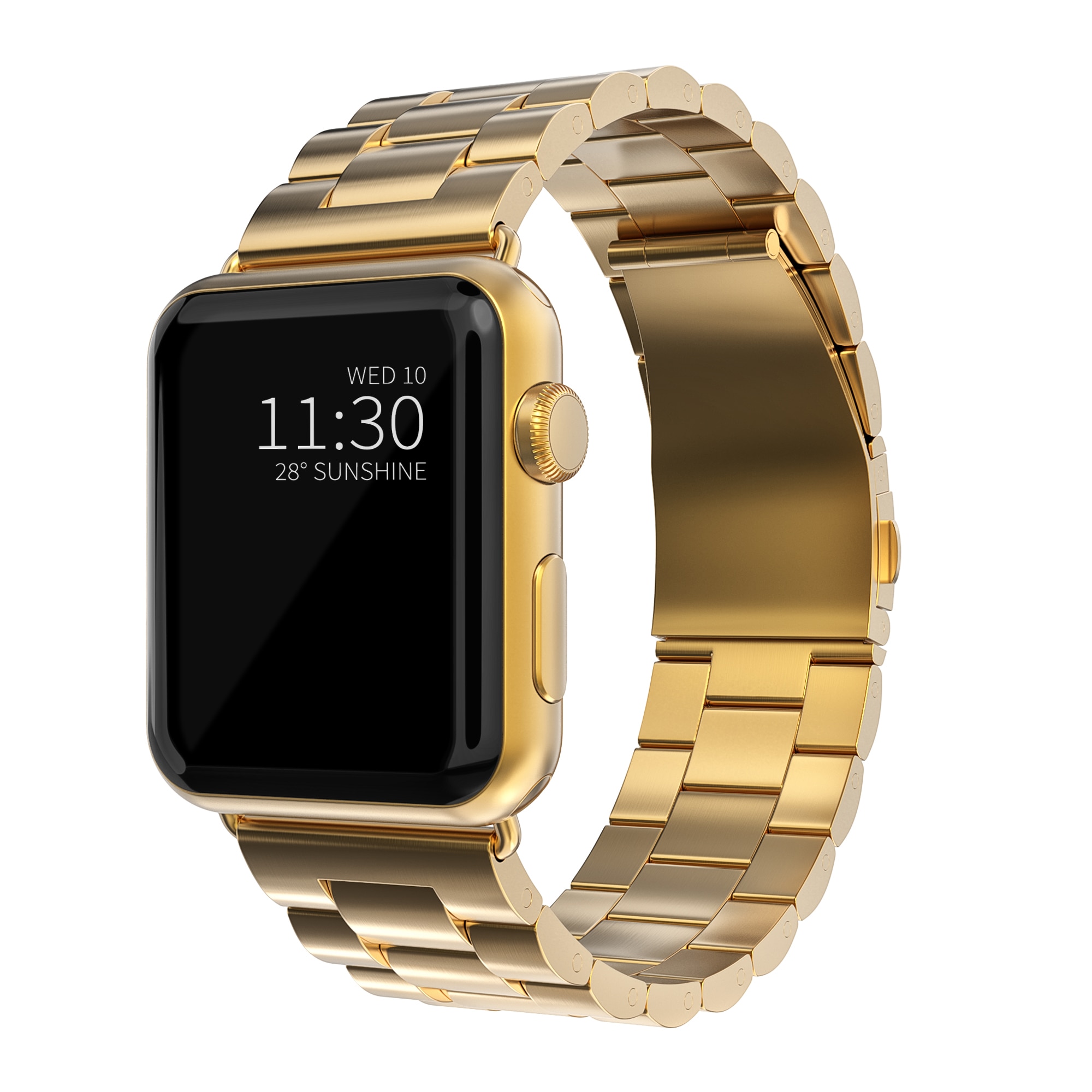 Metalarmbånd Apple Watch Ultra 2 49mm guld